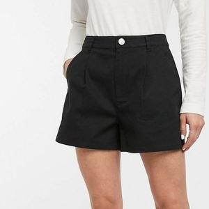 Black Chino Mom Shorts size 14